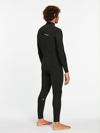 MODULATOR 3/2 MM CHEST ZIP WETSUIT - BLACK