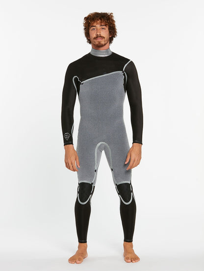 MODULATOR 3/2 MM CHEST ZIP WETSUIT - BLACK