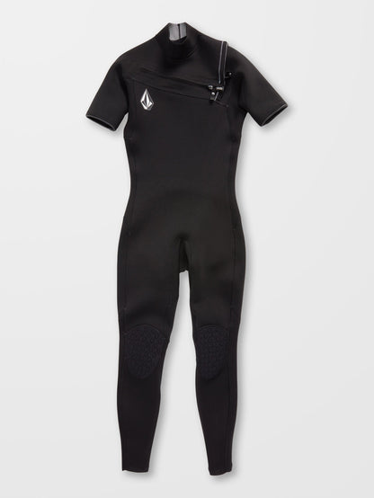 Modulator 2/2mm Short Sleeve Full Wetsuit - BLACK