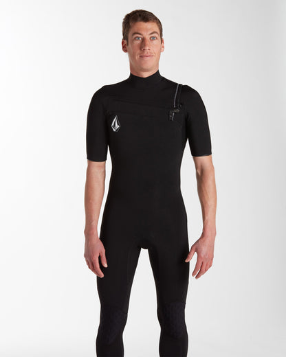 Modulator 2/2mm Short Sleeve Full Wetsuit - BLACK