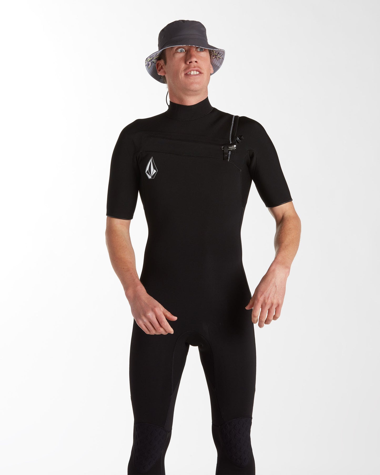 Modulator 2/2mm Short Sleeve Full Wetsuit - BLACK
