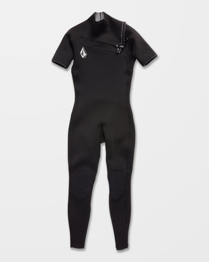 Modulator 2/2mm Short Sleeve Full Wetsuit - BLACK