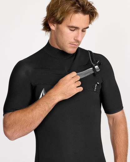 Modulator 2/2mm Short Sleeve Full Wetsuit - BLACK