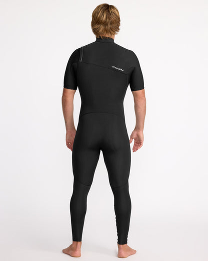 Modulator 2/2mm Short Sleeve Full Wetsuit - BLACK