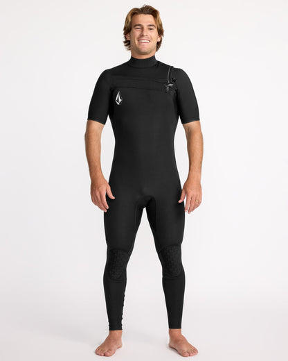 Modulator 2/2mm Short Sleeve Full Wetsuit - BLACK