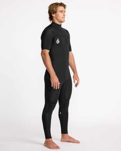 Modulator 2/2mm Short Sleeve Full Wetsuit - BLACK