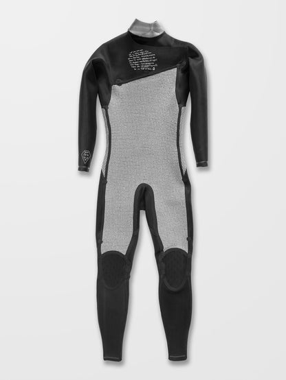 Modulator 2/2 mm Ganzkörper-Langarm-Neoprenanzug – SCHWARZ