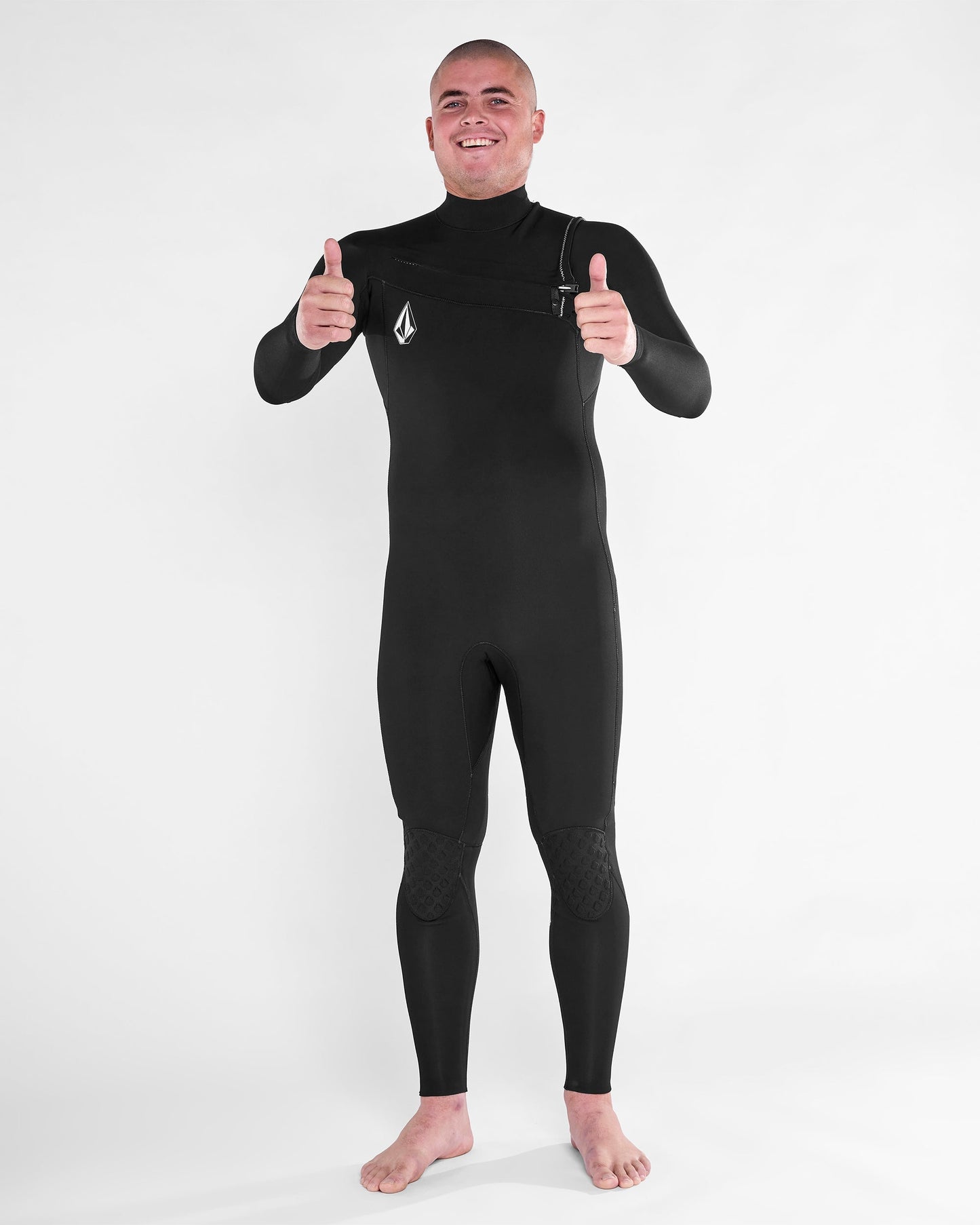 Modulator 3/2mm Chest Zip Full Neoprenanzug - Schwarz