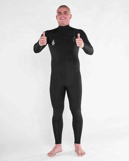 Modulator 3/2mm Chest Zip Full Neoprenanzug - Schwarz