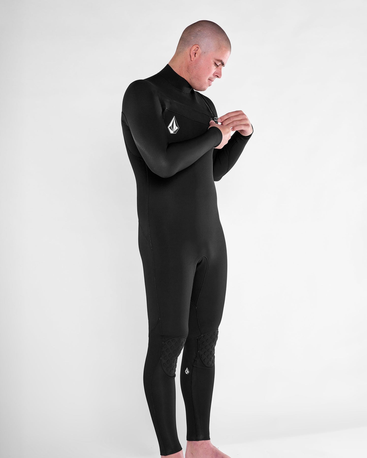 Modulator 3/2mm Chest Zip Full Neoprenanzug - Schwarz
