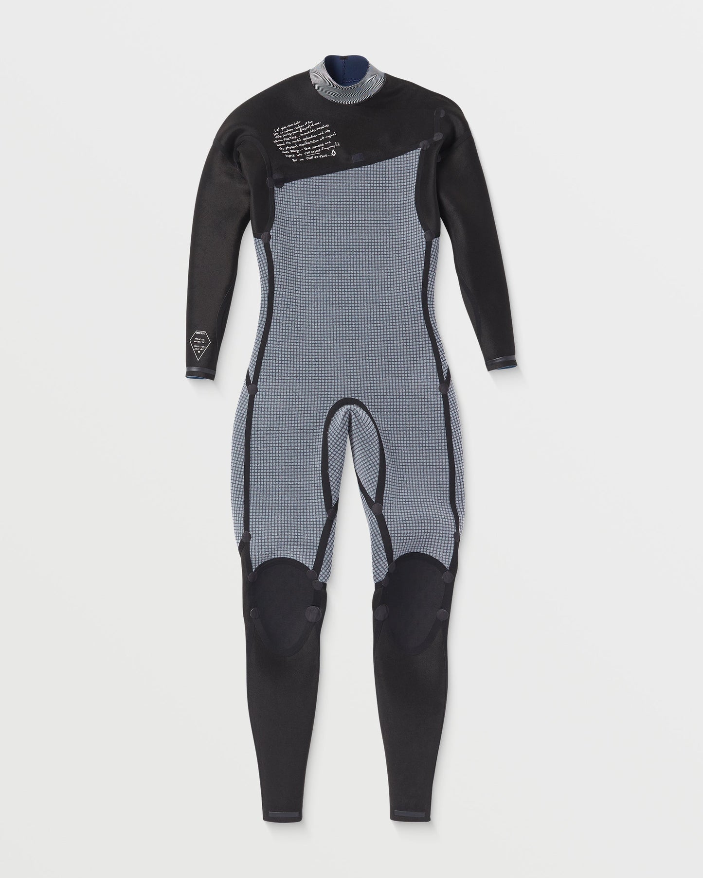 Combinaison de Surf Modulator Intégrale 3/2 mm Zippée Poitrine - CRUZER BLUE