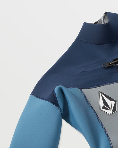Combinaison de Surf Modulator Intégrale 3/2 mm Zippée Poitrine - CRUZER BLUE