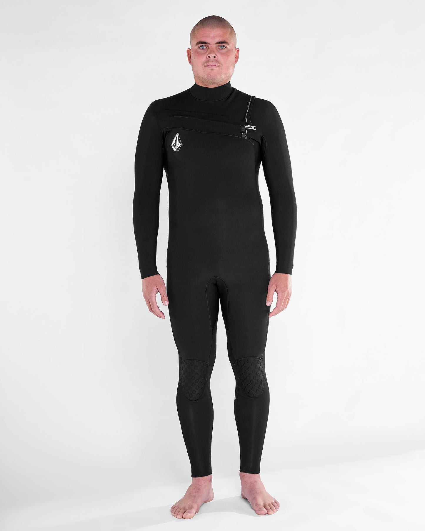 Modulator Full Body 4/3mm Chest Zip Wetsuit - Black