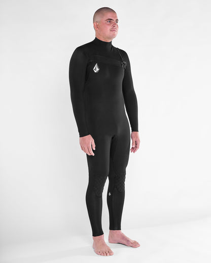 Modulator Full Body 4/3mm Chest Zip Wetsuit - Black