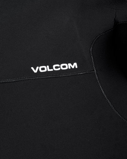 Combinaison De Surf Modulator À Capuche 4/3 Mm Zippée Poitrine - Black