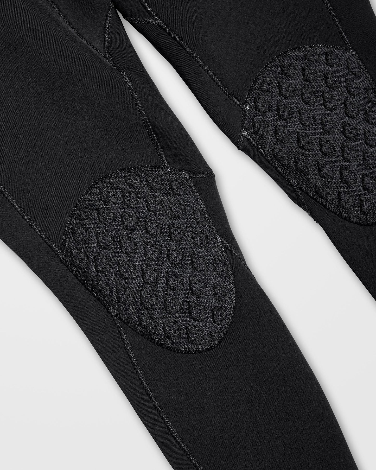 Combinaison De Surf Modulator Intégrale 3/2 Mm Manches Longues Zippée Au Dos - Black