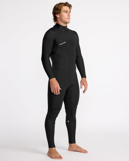 Modulator 4/3mm Long Sleeve Back Zip Wetsuit - Black