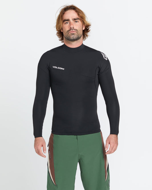 1,5 mm Neopren-Überziehjacke – SCHWARZ