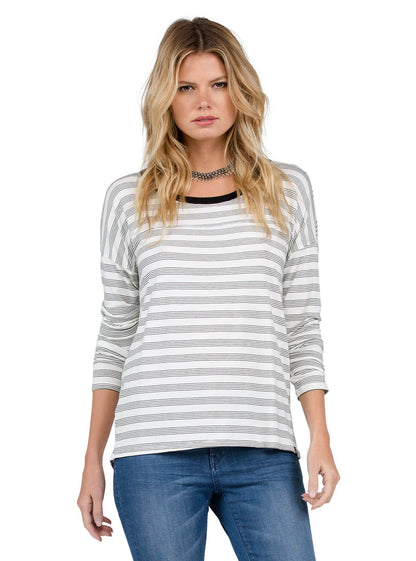 Lived In Long Sleeve T-Shirt - Black Combo