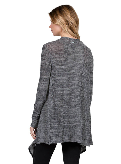 Lived In Go Wrap Cardigan - Black