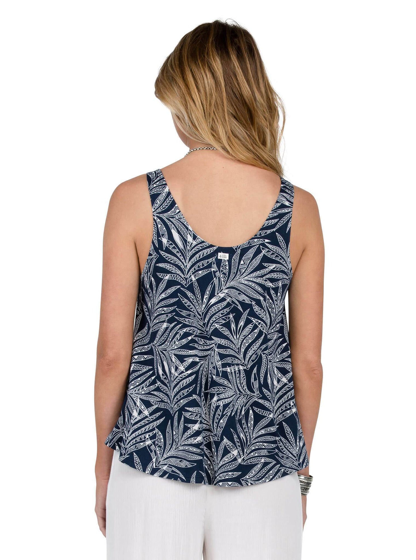 Touch My Sol Tank Top - Sea Navy