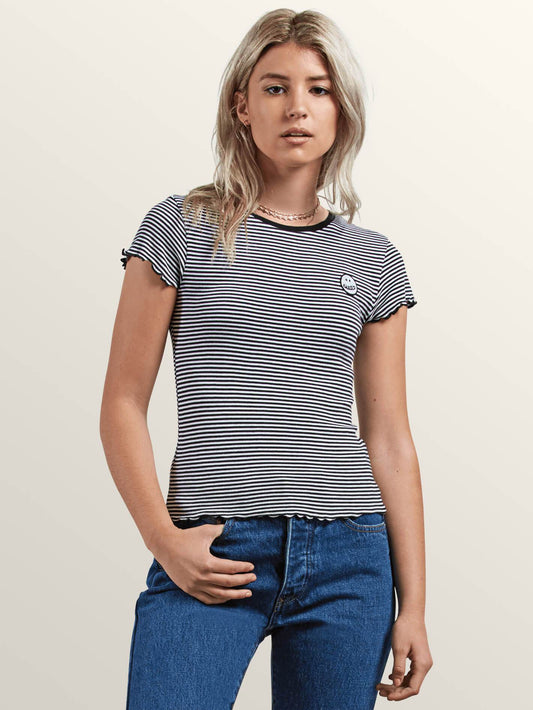 T-shirt Colder Shoulder - Black Combo