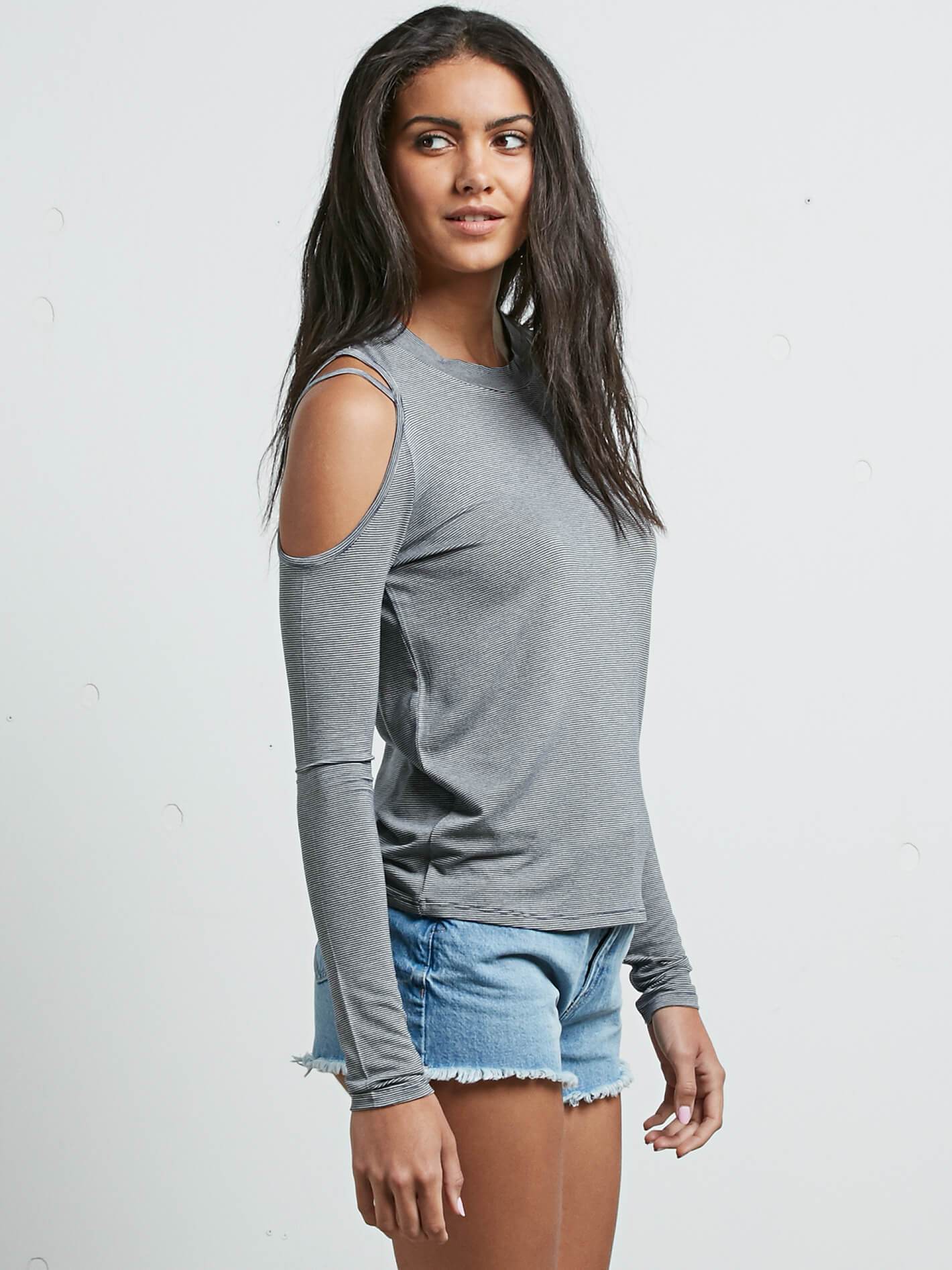 Open Arms Top - Vintage Navy
