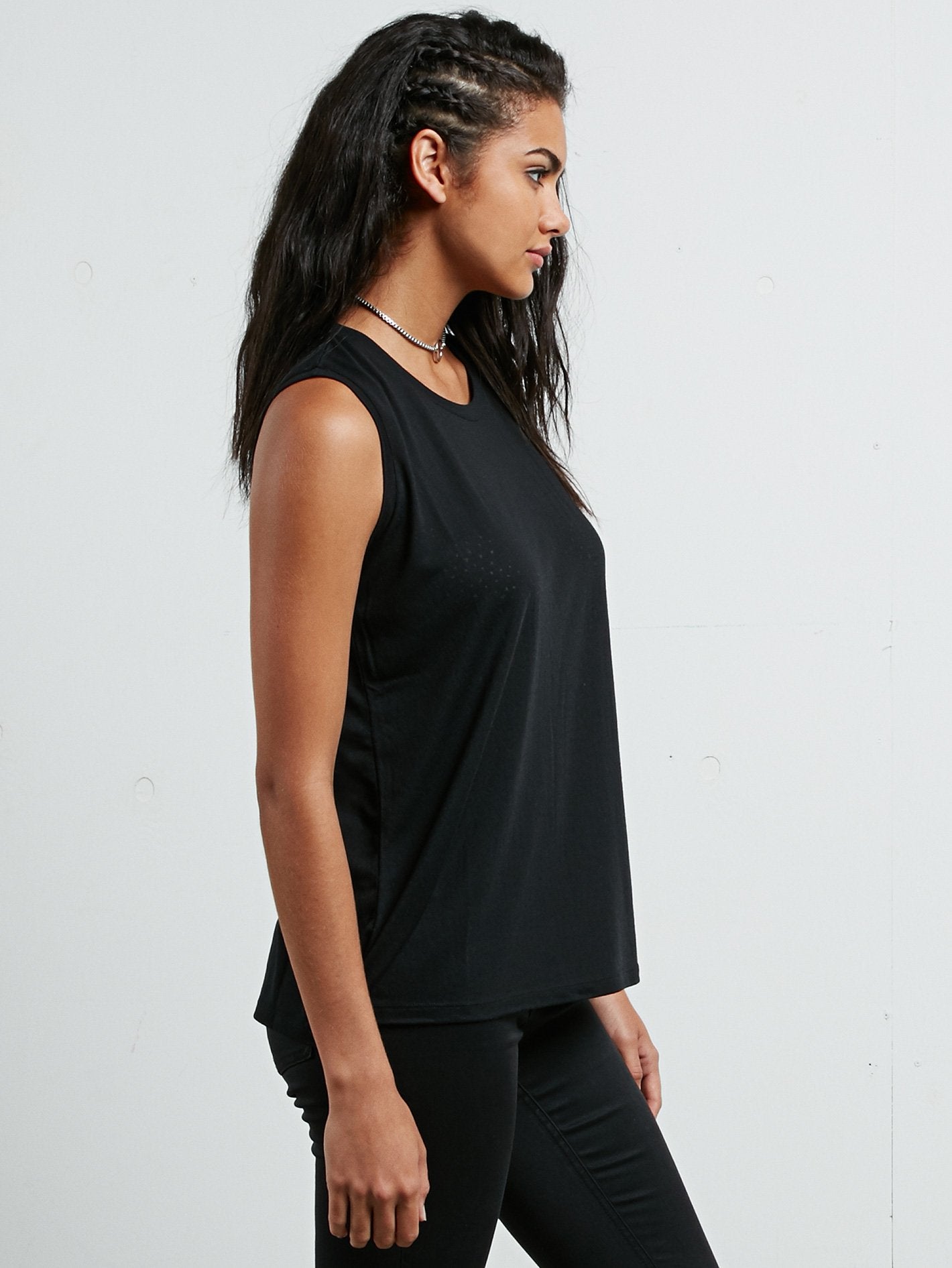 Mix A Lot Tank Top - Black