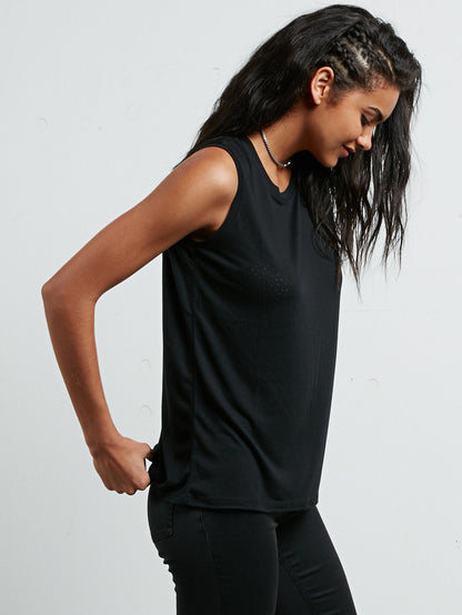Mix A Lot Tank Top - Black