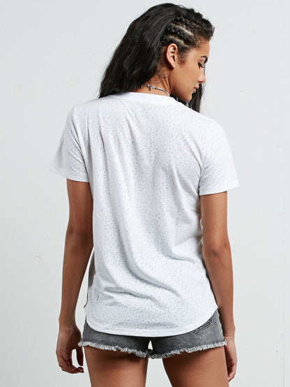 Mix A Lot V-neck T-shirt - White