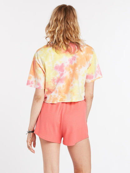 Galactic Stone T-shirt - HAZEY PINK