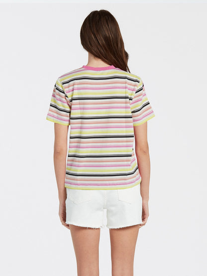 T-Shirt „Flash Of Light“ – Fuchsie