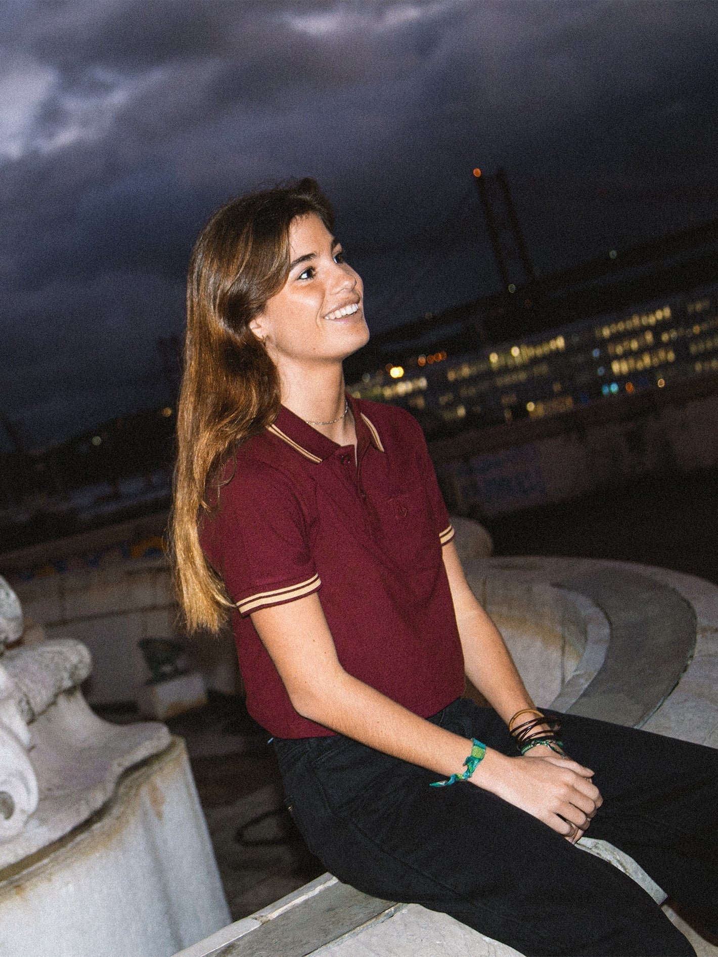 Polo Poolup - BURGUNDY