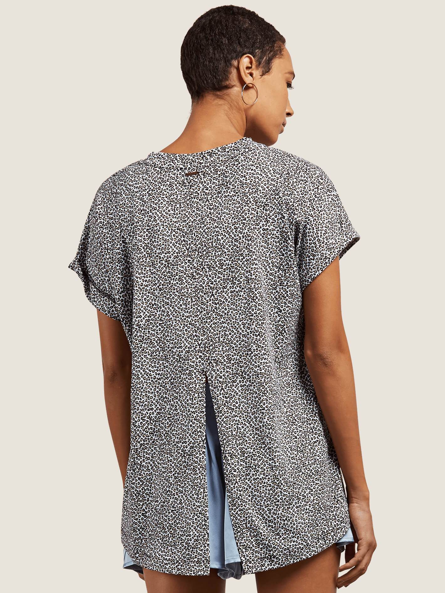 T-Shirt Manches Courtes Boraborado - Leopard