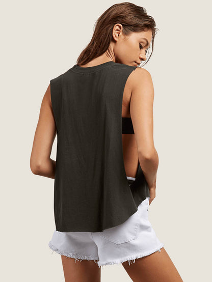 Magnetic Feels Tank Top - Vintage Black