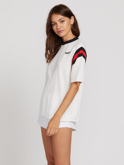 Faded Friend Ss - Star White