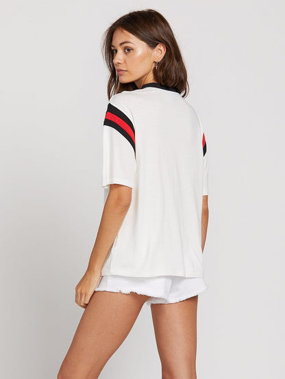 Faded Friend Ss - Star White