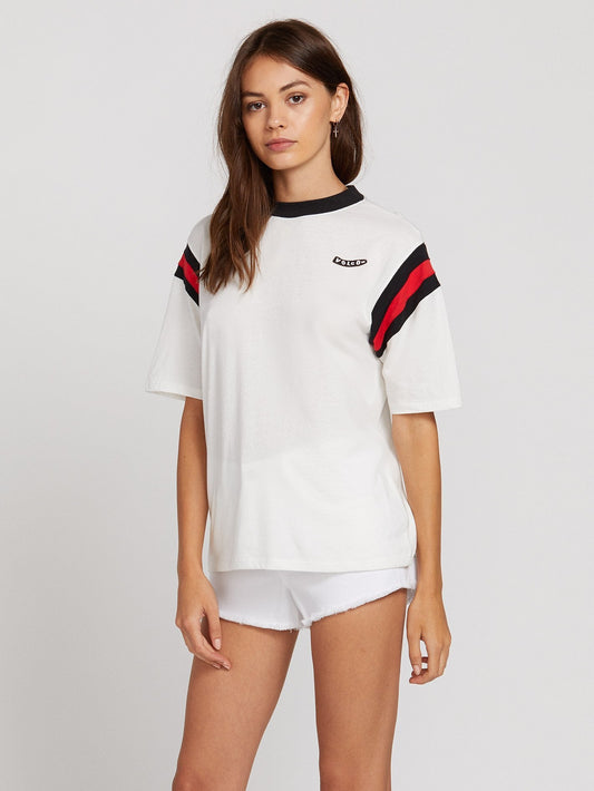 Faded Friend Ss - Star White