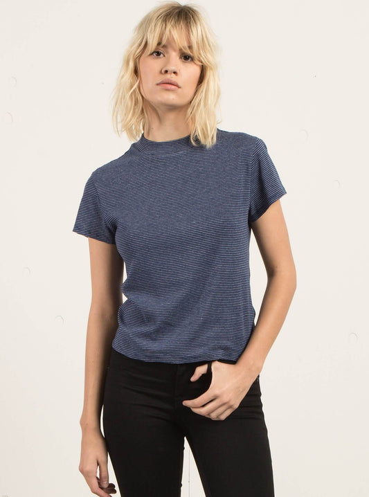 T-Shirt Manches Courtes She Shell - Navy
