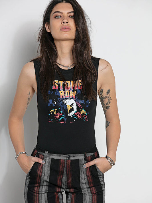 Metal Bodysuit - Black