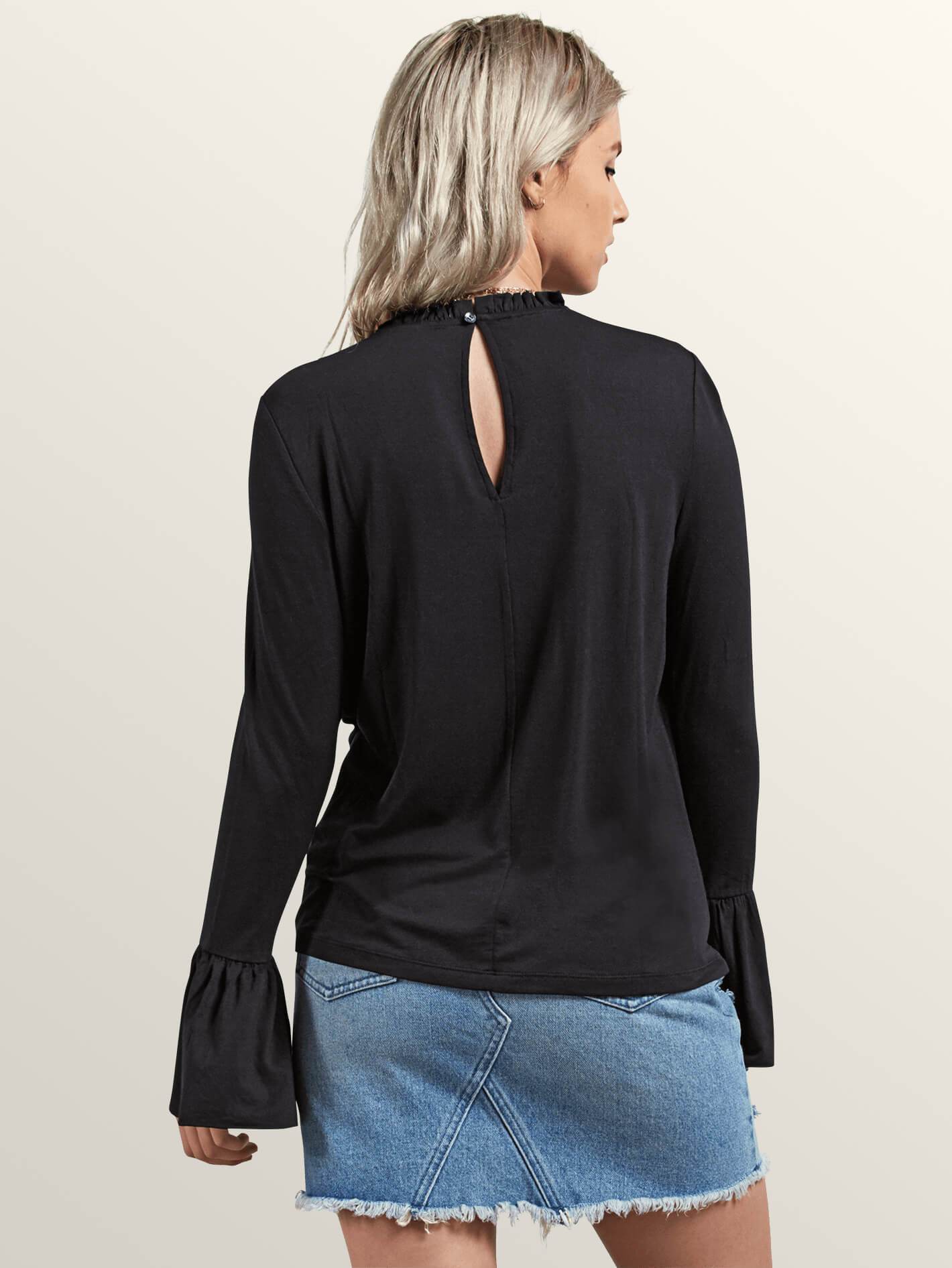 Top Manches Longues Flomingo - Black