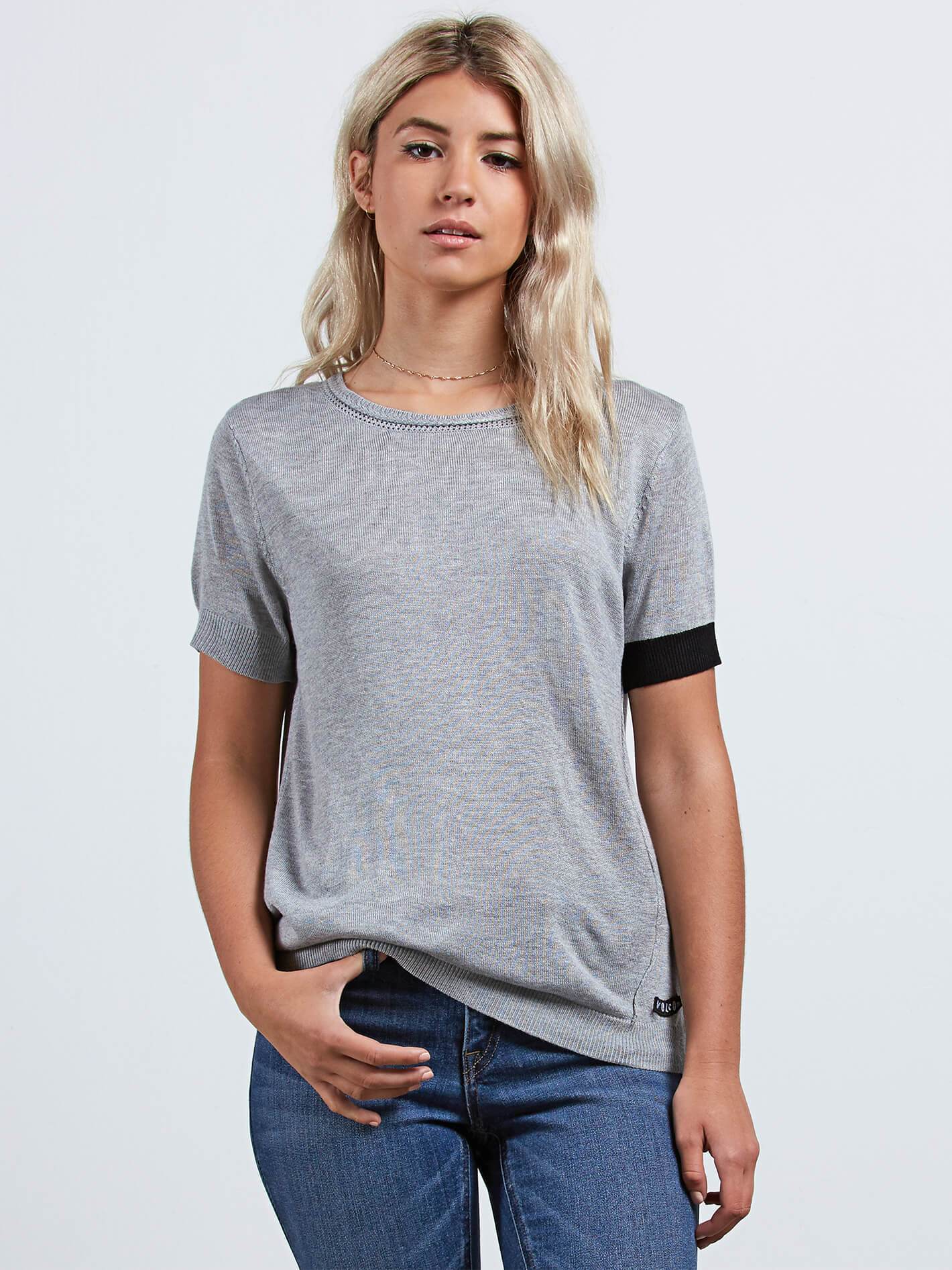 Simply Stone T-Shirt - Grau meliert