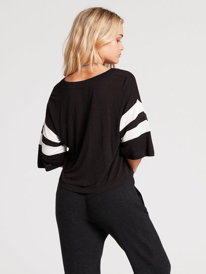 T-Shirt Lil - BLACK
