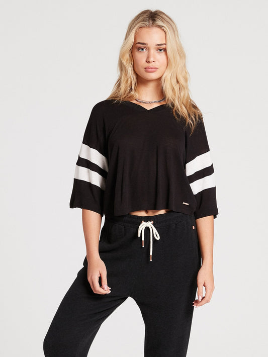 T-Shirt Lil - BLACK