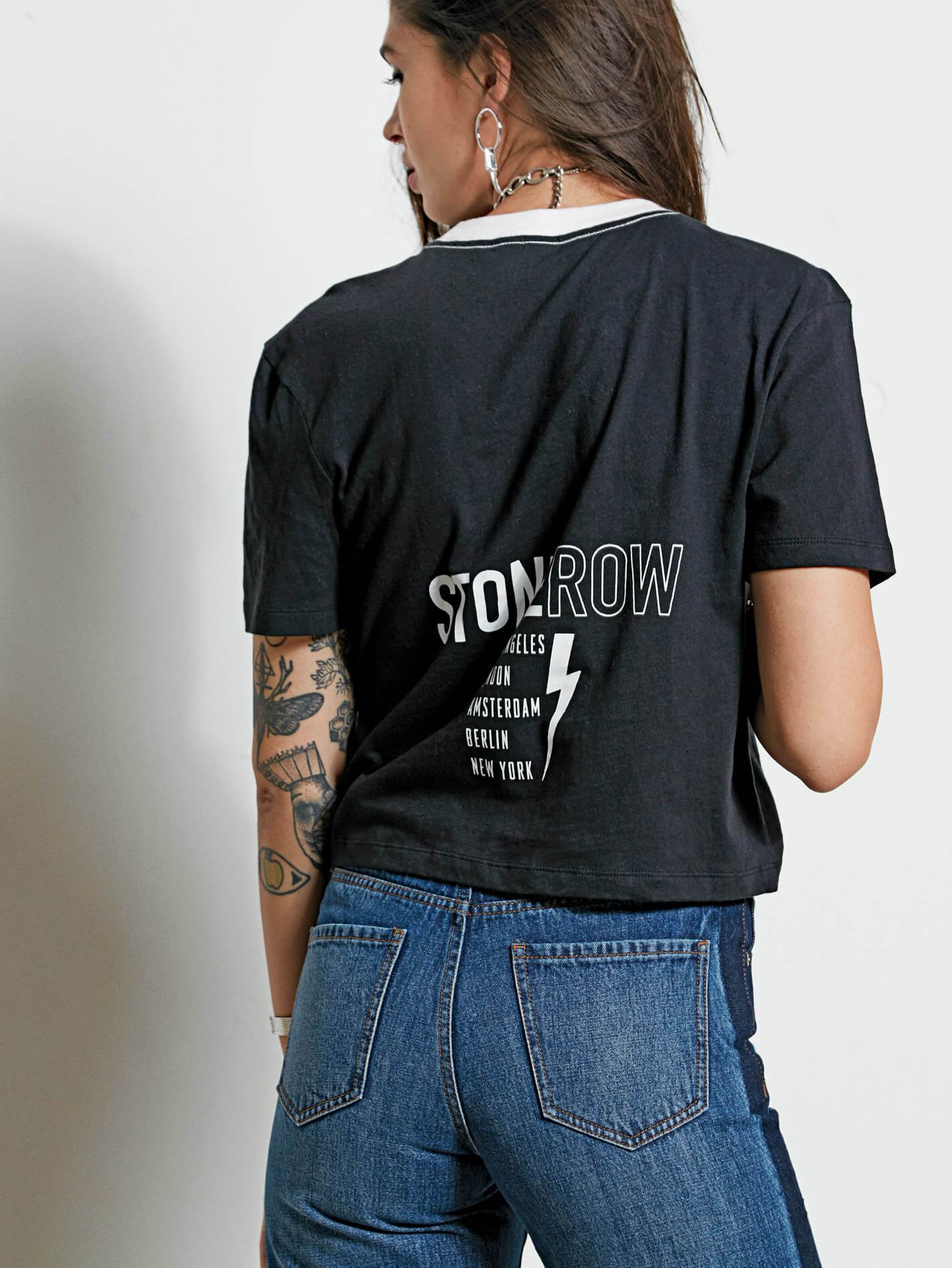T-shirt Little Brah - Black