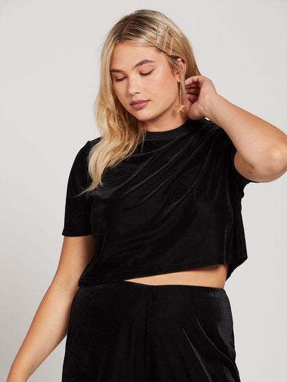 City At Night Short sleeves - BLACK