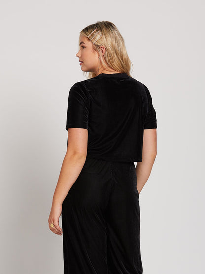 City At Night Short sleeves - BLACK