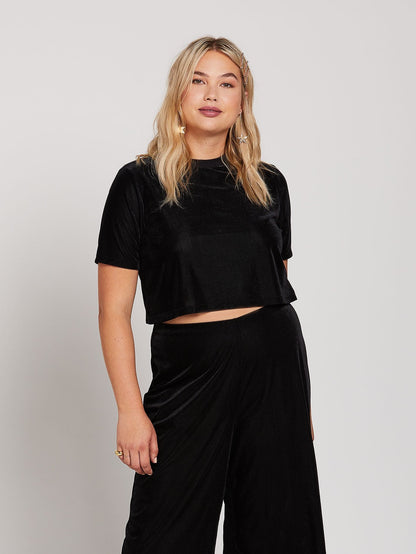 City At Night Short sleeves - BLACK