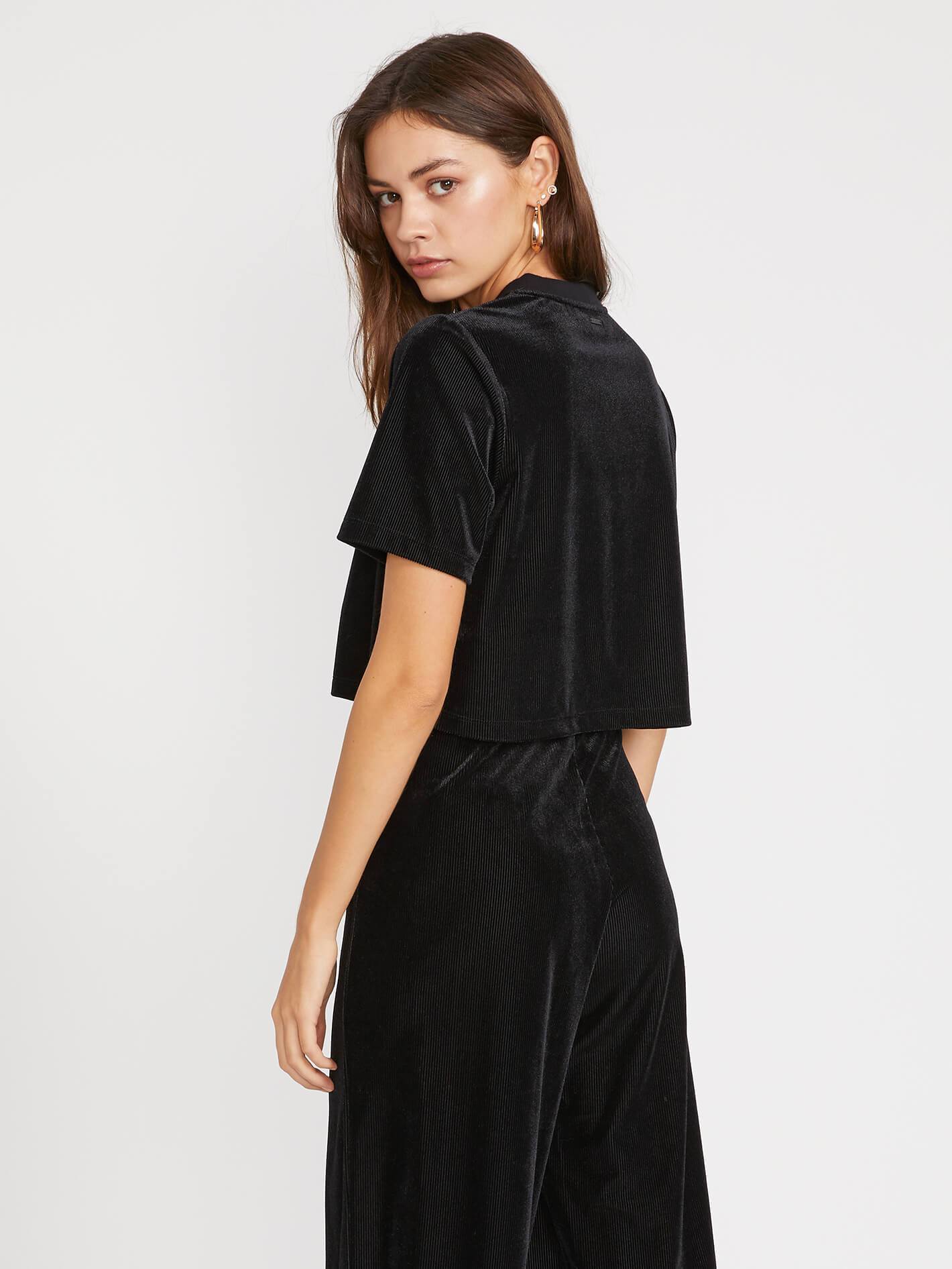 City At Night Short sleeves - BLACK