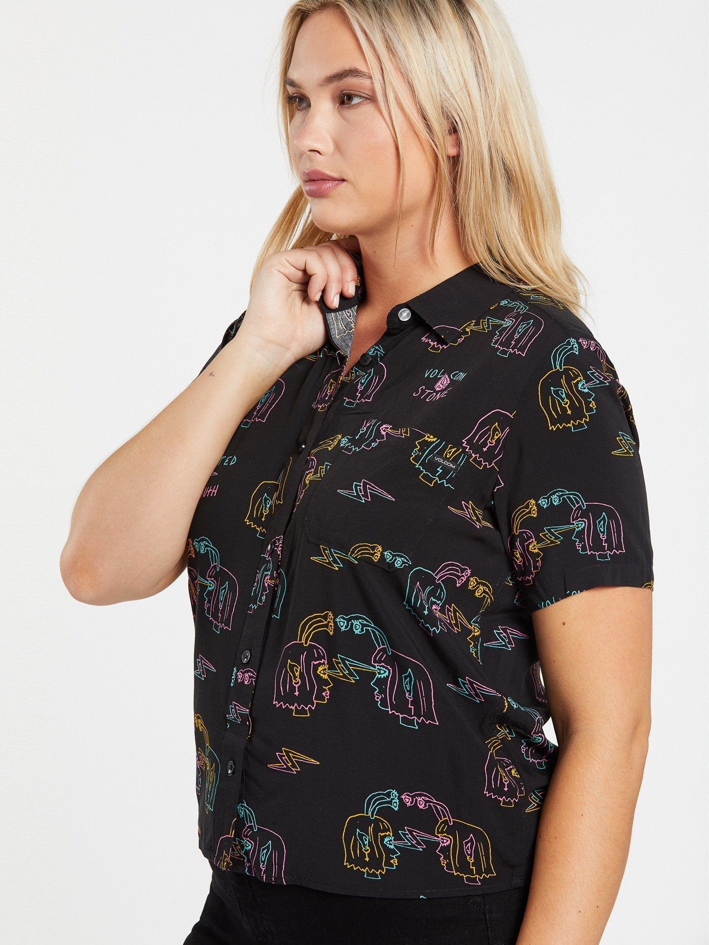 Ozzy Alien Shirt - BLACK
